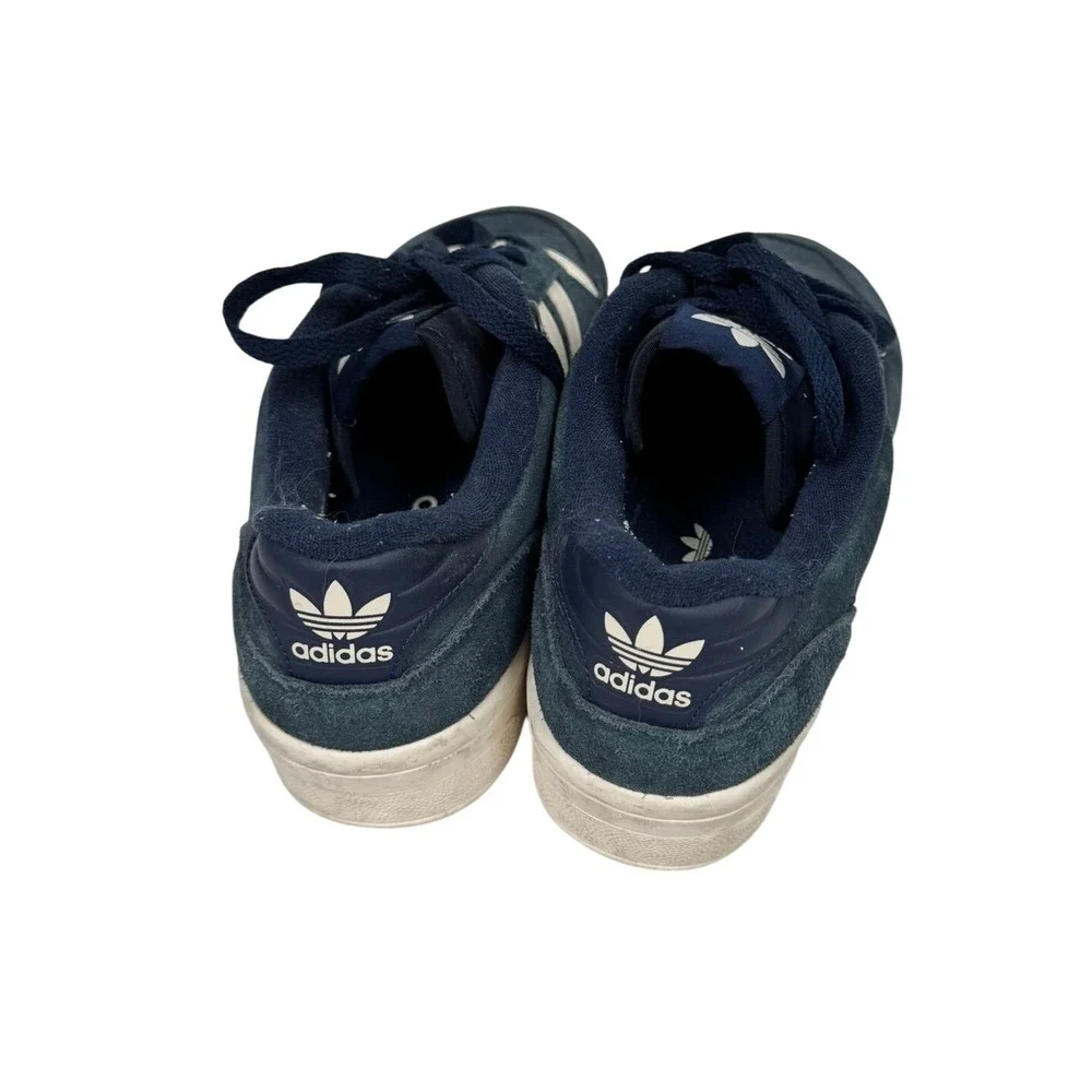 Adidas Rivalry Low Collegiate Navy Cloud White Suede IE9910 Men's 8 Women's 9
